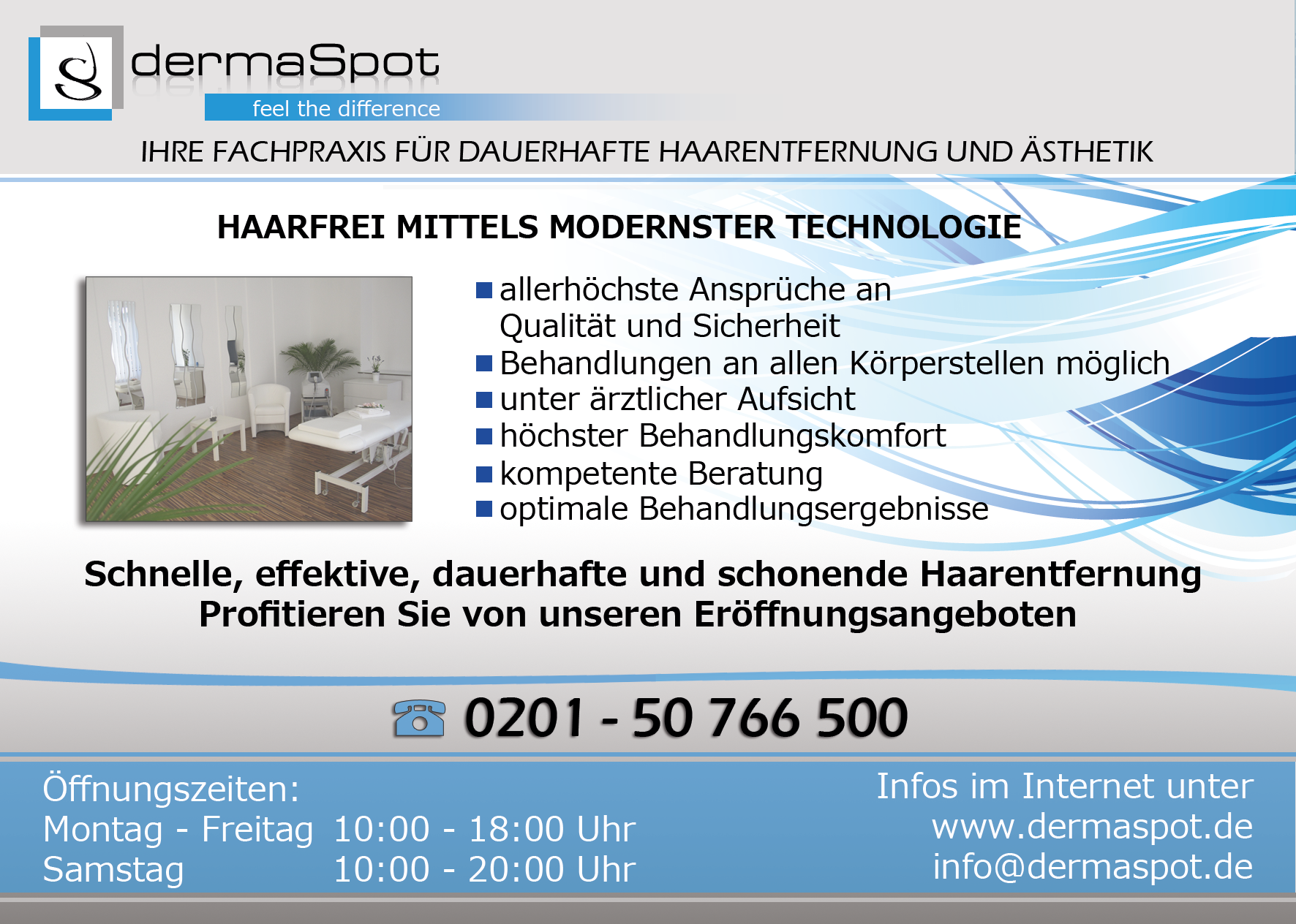 Flyer 01 dermaSpot back